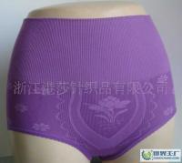 港莎女莫代柔爽高腰收腹无缝平脚裤 二手设备转让与针织品行业新机遇